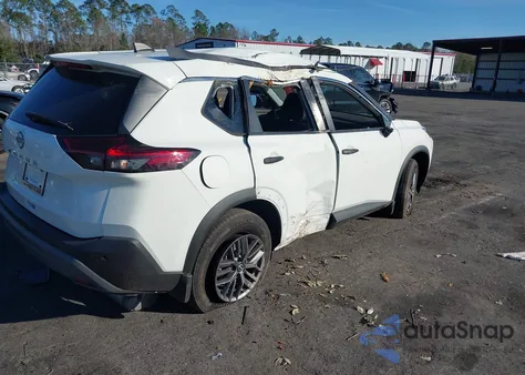 2022 Nissan Rogue S Fwd z USA, uszkodzony, nr VIN 5N1BT3AA0NC700580